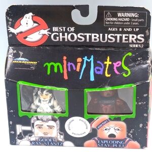 Ghostbusters Minimates 2Pk, Gooey Ray Stantz + Exploding Stay Puft Translucent!